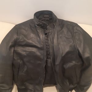 Leather jacket